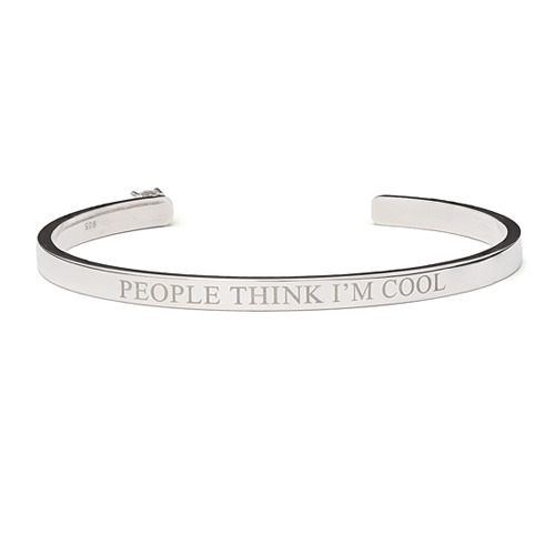 MESSAGE BANGLE - PEOPLE THINK I&#039;M COOL
